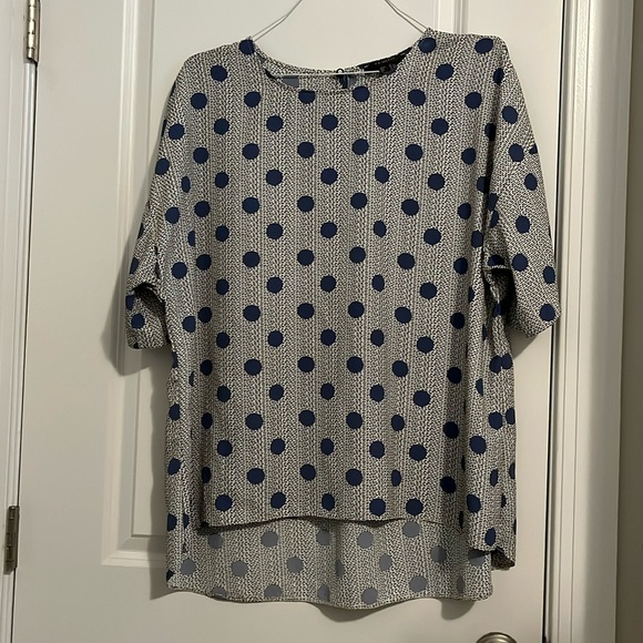 Primark Girls Black Polka Dot A-Line Size 10-11 Years